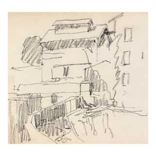 1940s Norman Kent Mill Drawing For Sale