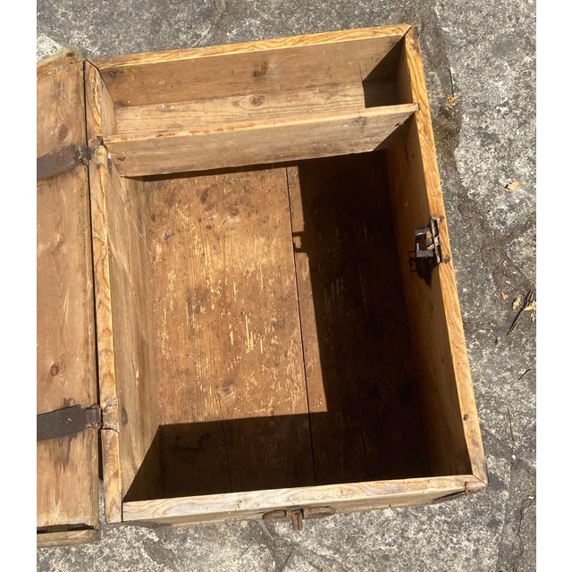 Antique Swedish Chest For Sale - Image 9 of 10