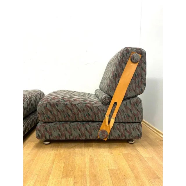 Mid-Century Modern Mid-Century Modern Folding Two-Seater Sofa from Jitona, 1970s, Set of 2 For Sale - Image 3 of 15