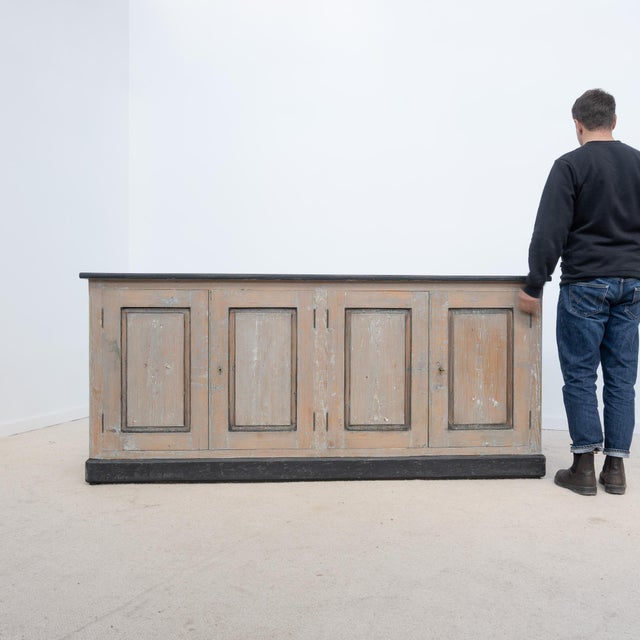 Large Antique Sideboard in Fir, 1900 For Sale - Image 6 of 10