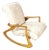 Mid 20th Century Sculptural Rocking Chair For Sale