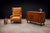 The sideboard is crafted entirely from Brazilian Rosewood, known as Jacaranda, featuring three drawers adorned with brass...