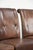 Large Sheepskin Dining Chairs in Dark Cognac, 1940s, Set of 4 For Sale - Image 12 of 14