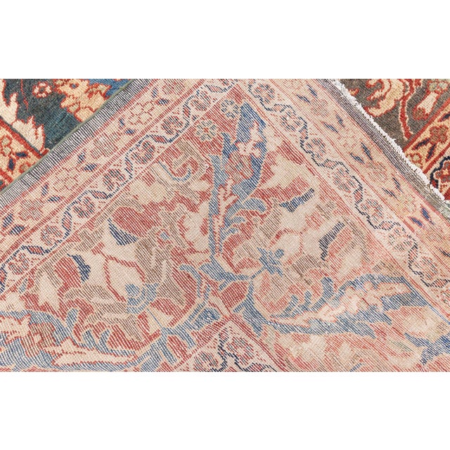 1900 - 1909 Early 20th Century Persian Sultanabad For Sale - Image 5 of 9