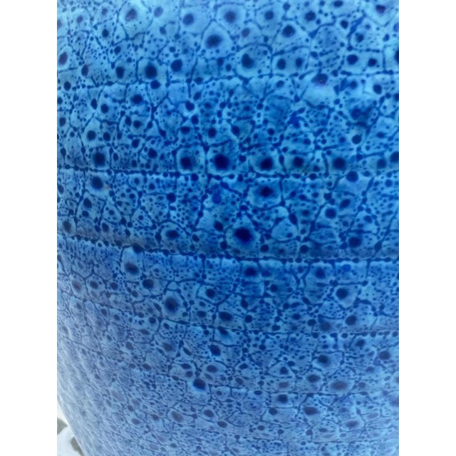 Mid-Century Modern Ceramic Vase with Lava Foam Glaze from Fohr, 1960s For Sale - Image 3 of 5