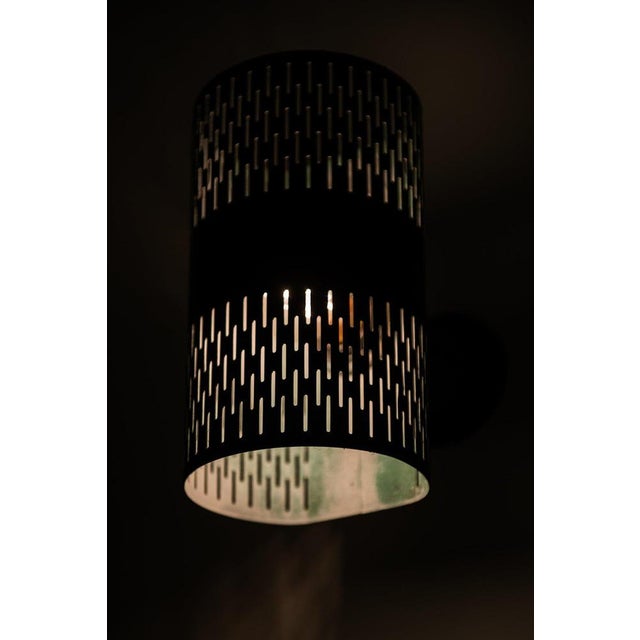 Metal Wall Lamps in Copper attributed to Hans Bergström, 1940s, Set of 2 For Sale - Image 7 of 8