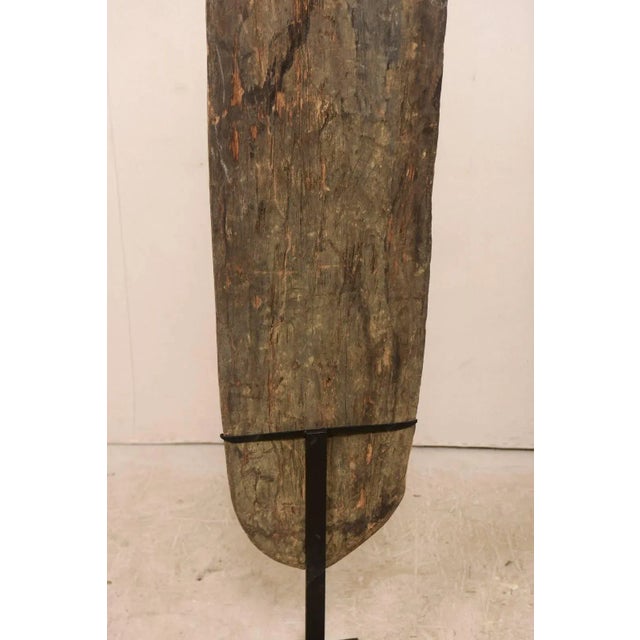 Mid 20th Century Oceanic War Shield, Papua New Guinea For Sale - Image 10 of 12