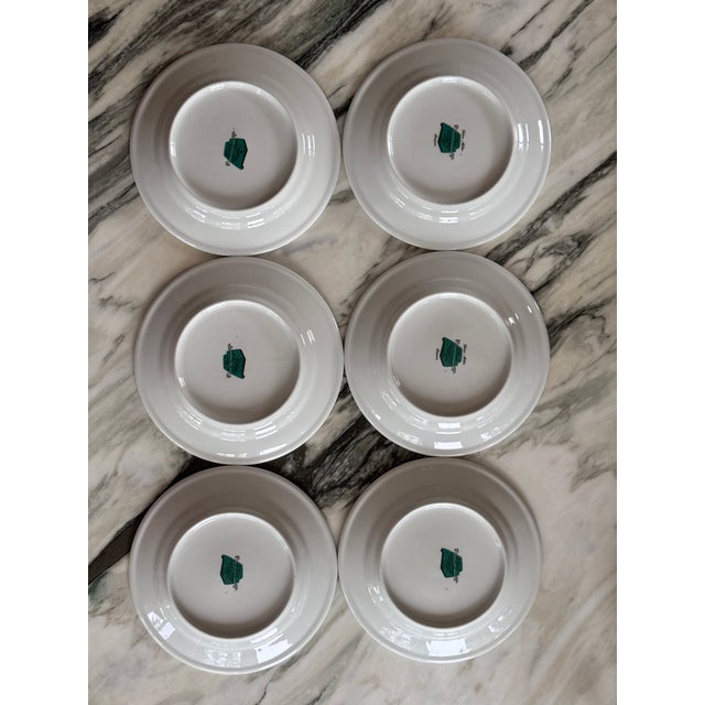 Porcelain De Paris Dessert Plates - Set of 6 For Sale - Image 11 of 14