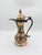 Vintage Hand-Etched Mixed Metal Ewer With Figural Decoration For Sale