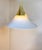 Metal Brass and Opaline Glass Pendant Lights from Limburg, Germany, 1970s, Set of 2 For Sale - Image 7 of 11