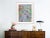 Contemporary In the Street by Happy Menocal in Natural Maple Frame, Medium Art Print For Sale - Image 3 of 4