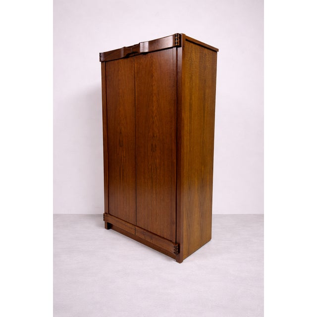 Mid-Century Modern Vintage Walnut Cabinet by Franz Xaver Sproll, 1970s For Sale - Image 3 of 18