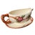 Shabby Chic 1940s Franciscan Apple Rose Gravy Bowl W/ Saucer For Sale - Image 3 of 6