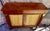Late 20th Century Kittinger Traditional Mahogany Credenza With Brass Grille Doors For Sale - Image 6 of 12