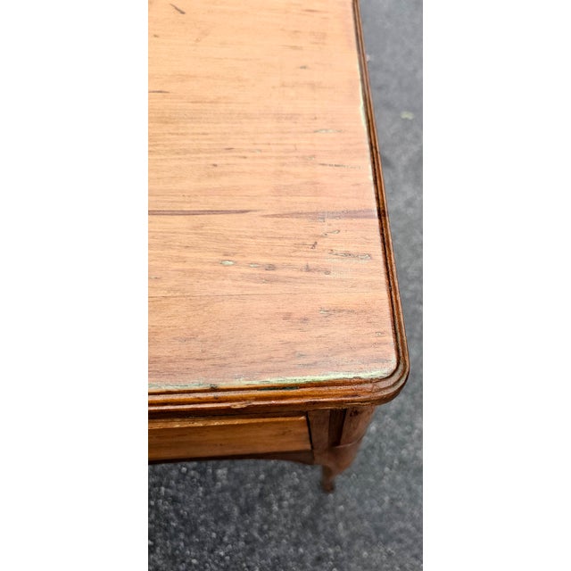 19th Century Antique French Provincial Console For Sale - Image 5 of 11