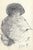Drawing of a figure from behind by a Japanese artist. Some pages from the sketchbook are signed by the artist Shirosu and...