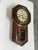 Antique Meiji Clock Co. Octagonal Pendulum Wall Clock For Sale - Image 4 of 12