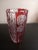Contemporary Hofbauer German Cut to Clear Lead Crystal Vase For Sale - Image 3 of 6