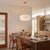 Contemporary Coronado Pendant Light Kit - Drum White Linen Shade, Satin Nickel Body, Dimmable For Sale - Image 3 of 6