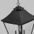 Traditional Sean Lavin by Visual Comfort Studio Galena 4-Light Outdoor Large Pendant Lantern in Textured Black For Sale - Image 3 of 5