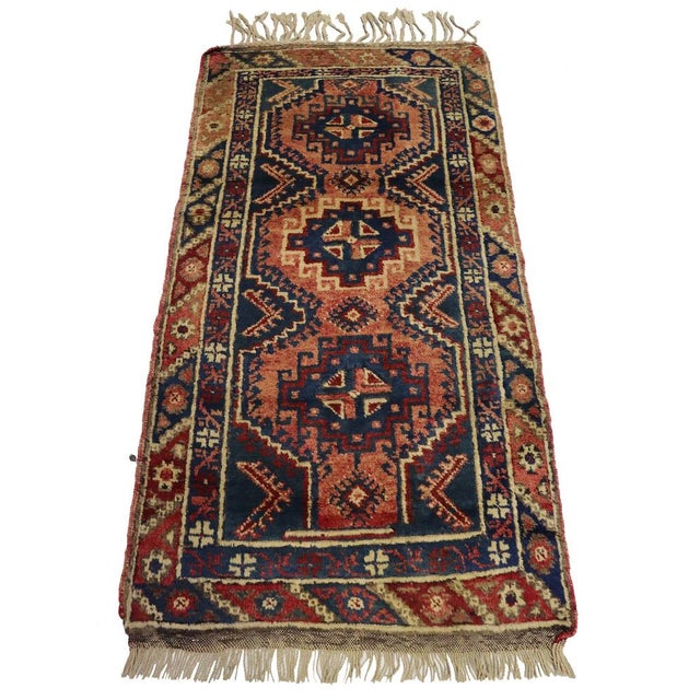 Vintage Turkish Hand Knotted Rug, 1950s For Sale - Image 16 of 16
