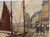 Jean Darignan, Fishing Boat, Oil Painting on Canvas For Sale - Image 11 of 13