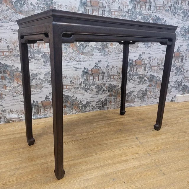 Brown Vintage Shanxi Province Elm Table For Sale - Image 8 of 8