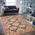 Enhance your home with the timeless craftsmanship of a hand-knotted Kargahi wool rug, celebrated for its tribal artistry,...