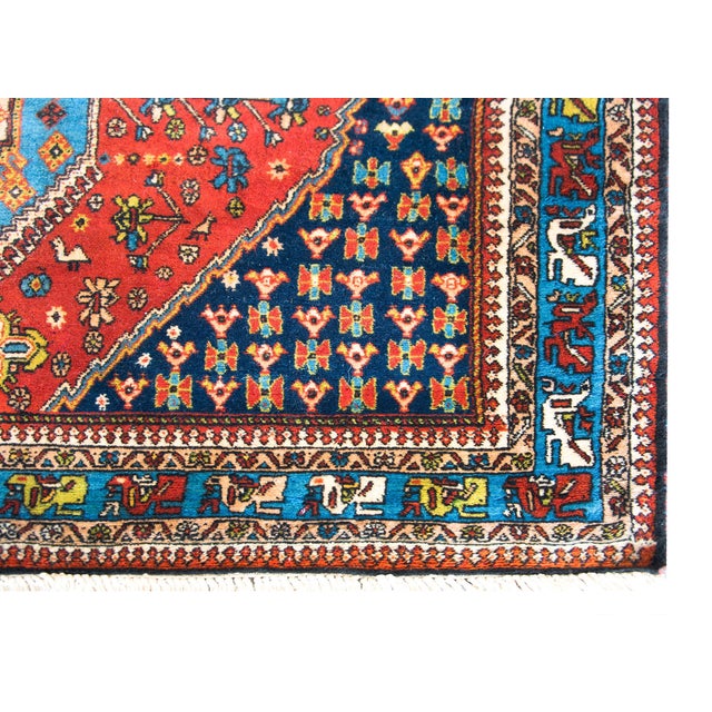 Vintage Yallameh Rug For Sale - Image 11 of 14