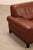 Animal Skin Formenti Italian Leather Loveseat For Sale - Image 7 of 18