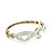 Victorian 14K Gold & Platinum Pearl and Diamond Bangle Bracelet, 2.20 Carat For Sale - Image 4 of 12
