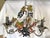 Vintage Italian Tole Grapevine Vineyard Motif 5-Light Chandelier For Sale - Image 9 of 12