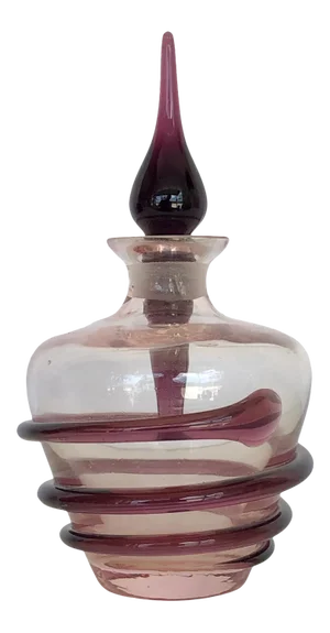 Vintage Art Glass With a Topper
