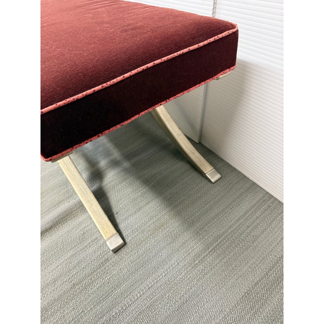 Red Jan Showers Claudette Bench For Sale - Image 8 of 12