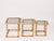 Nesting Tables in Bamboo and Brass, Italy, 1970s, Set of 3 For Sale - Image 13 of 15