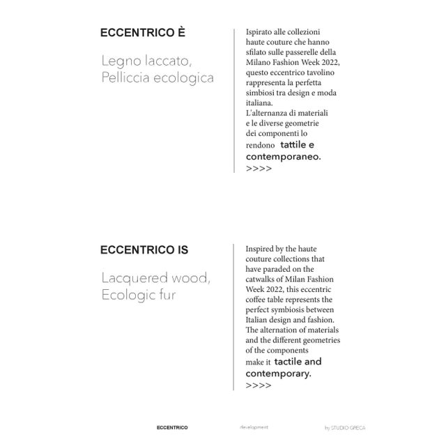 Eccentrico Coffee Table from Studio Greca For Sale - Image 13 of 15