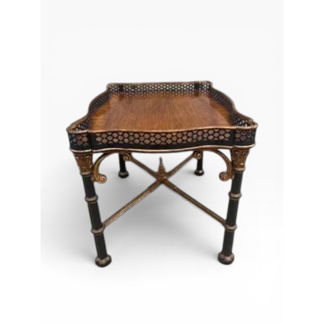 EJ Victor e.j. Victor Regency-Style Tray Table For Sale - Image 4 of 16