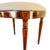 Late 19th Century Antique English Edwardian Inlaid Mahogany Oval Bench Stool – Sheraton Revival Vanity Seat For Sale - Image 5 of 12