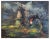 Harijs Veldre, Windmill, Mid-1940s, Oil on Cardboard For Sale