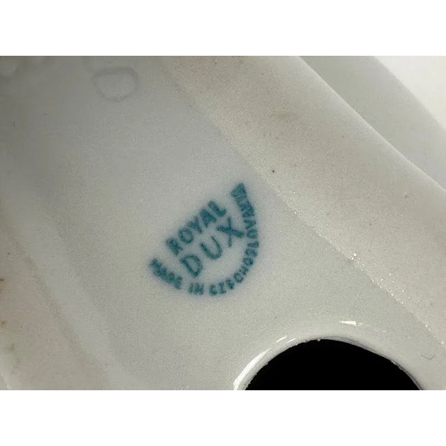 Woman Porcelain Figurine by Jiří Černoch for Royal Dux, 1960s For Sale - Image 6 of 8