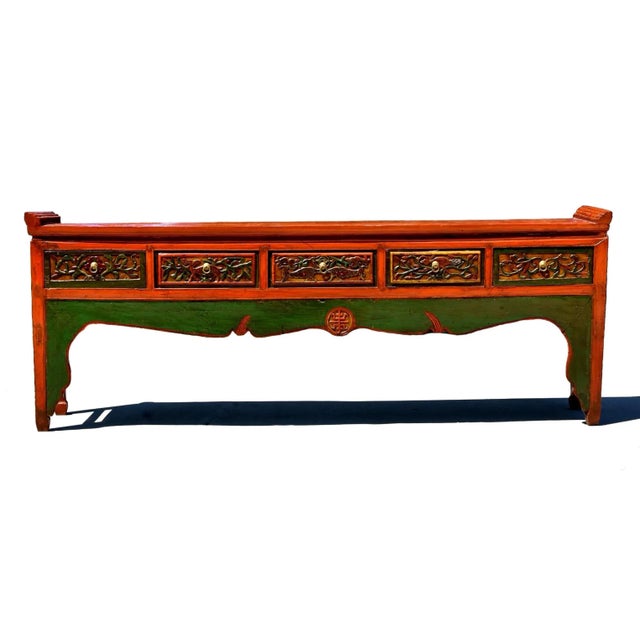 Antique Chinese Altar Console Table For Sale - Image 11 of 12