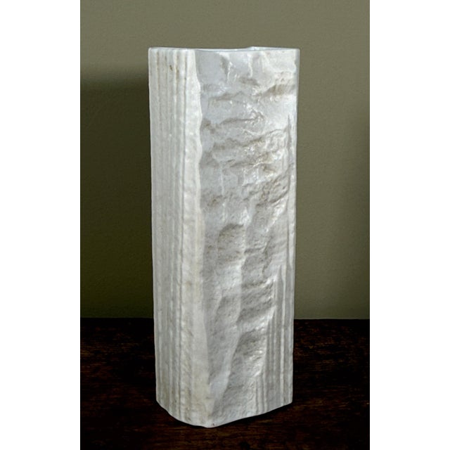 This Rosenthal Studio Line vase was designed by Martin Freyer in the 1960s to 1970s. The white porcelain piece features a...