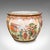 Art Deco Vintage Planter on Stand Duo, Japanese, Ceramic Fishbowl Jardiniere, Art Deco For Sale - Image 3 of 12