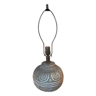 1955 Lee Rosen Mid-Century Modern Ceramic Table Lamp For Sale