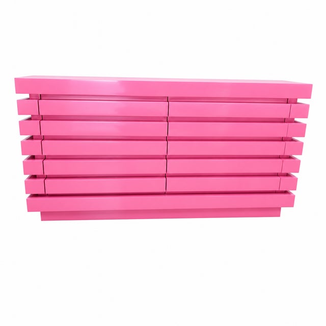 Mid-Century Modern 1990s Mid-Century Modern Style Dresser For Sale - Image 3 of 5