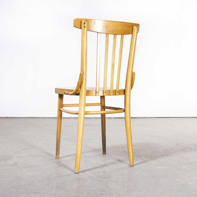 Wood Bentwood Dining Chairs from TON, 1960s, Set of 4 For Sale - Image 7 of 14