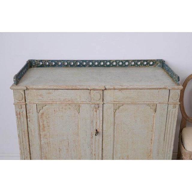 Antique Swedish Country Buffet For Sale - Image 9 of 13