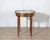 Brown Mid 20th Century Louis XVI–Style Bouillotte Table with Marble Top and Brass Gallery For Sale - Image 8 of 11