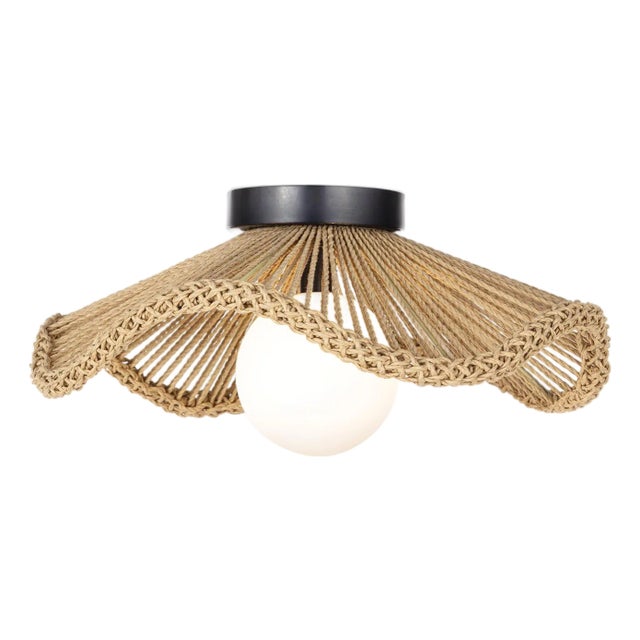 Regina Andrew Provence Cafe Rope Flush Mount For Sale