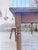 Cherrywood Farmhouse Bistro Table with Turned Legs, 1890s For Sale - Image 10 of 18